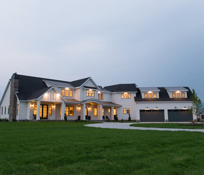 Elegant Modern Farmhouse Mansion – A Dream Country Retreat with Luxury Living